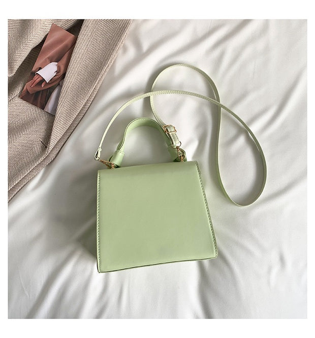 Зелена змийска чанта Gia
