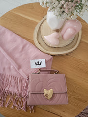 Розова чанта Alma