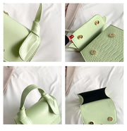 Зелена змийска чанта Gia
