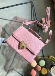 Розова чанта Alma