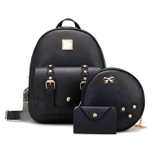 Черна раница Summer - 3 продукта